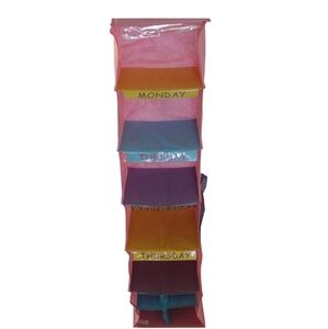 Weekly Hanging Closet Organizers  for Kids Weekday Kids‎ Clothes